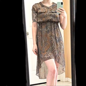 Rue21 Paisley High Low Dress